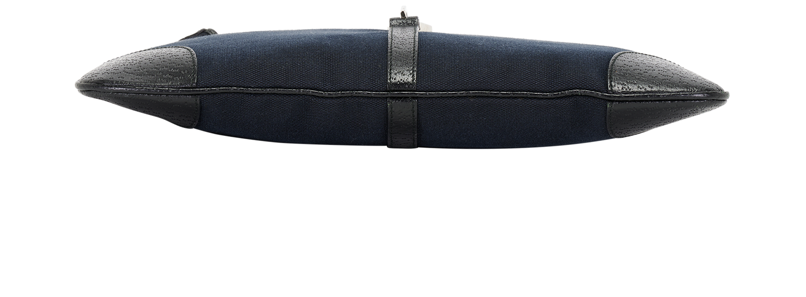Vintage Bamboo Jackie, &pound;380, Handbags, Black, Canvas/Leather, Top view